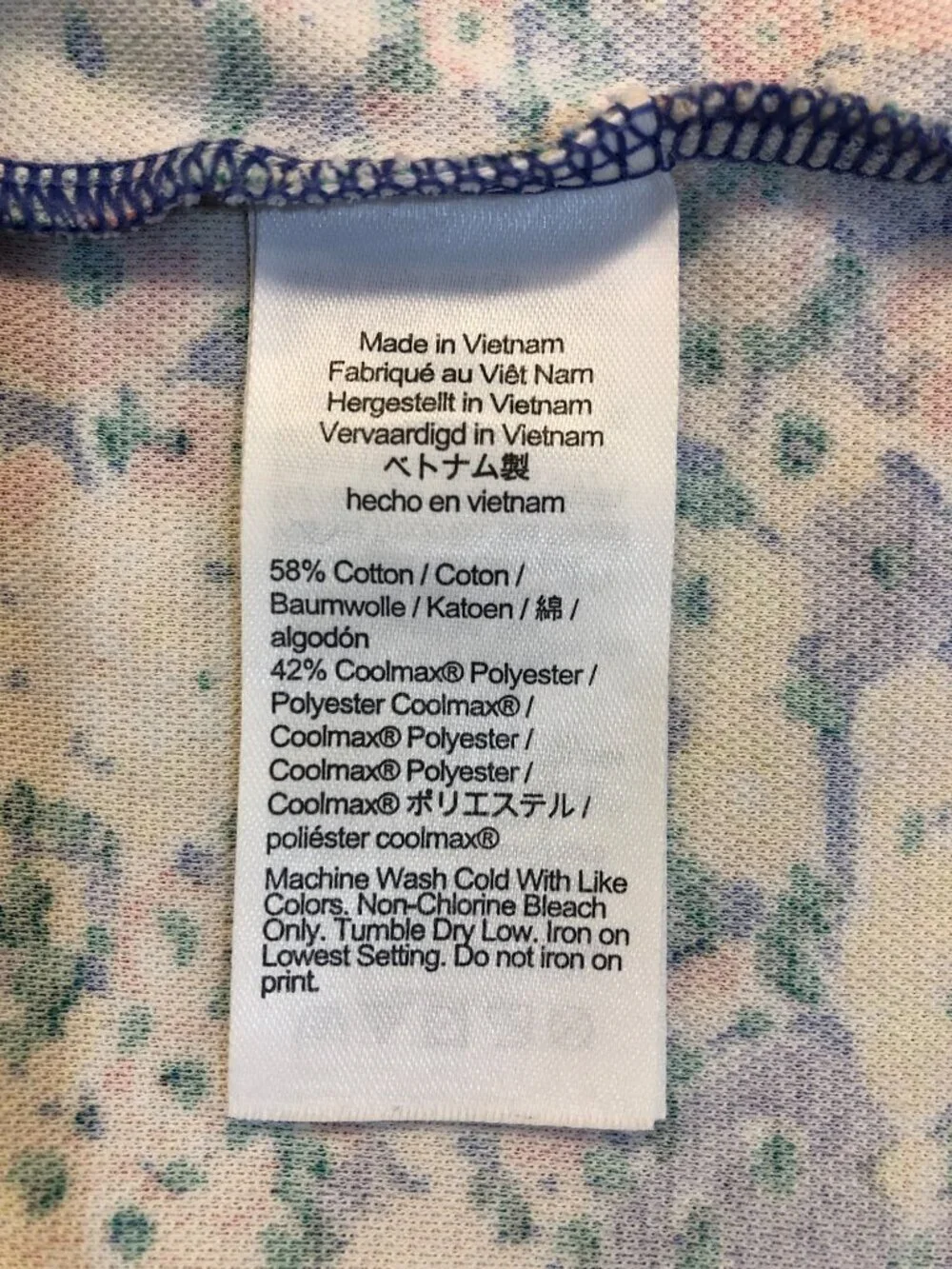 J Crew Men's Classic Fit Performance Polo Shirt with Coolmax UPF50+ Size L